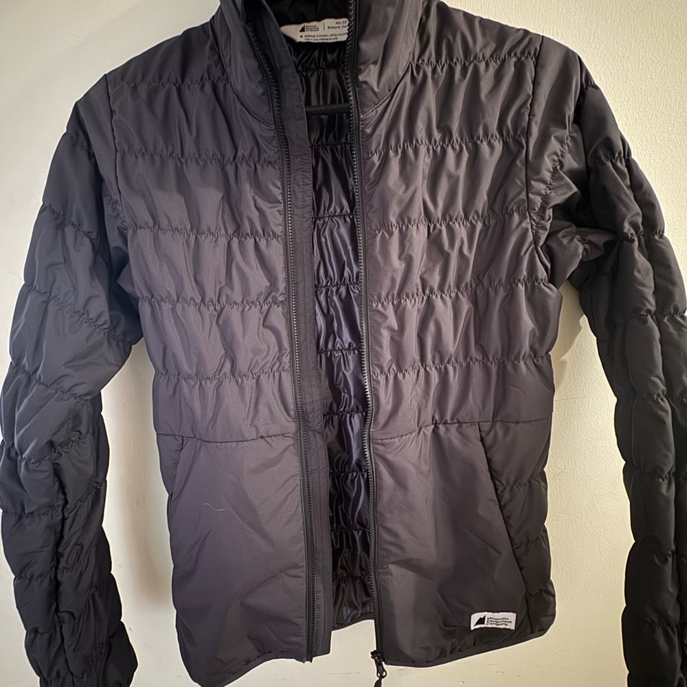 MEC black uplink puffer jacket